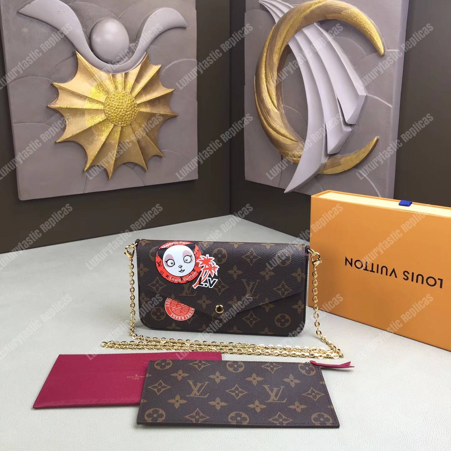 LV Pochette Felicie Monogram Canvas Special Edition