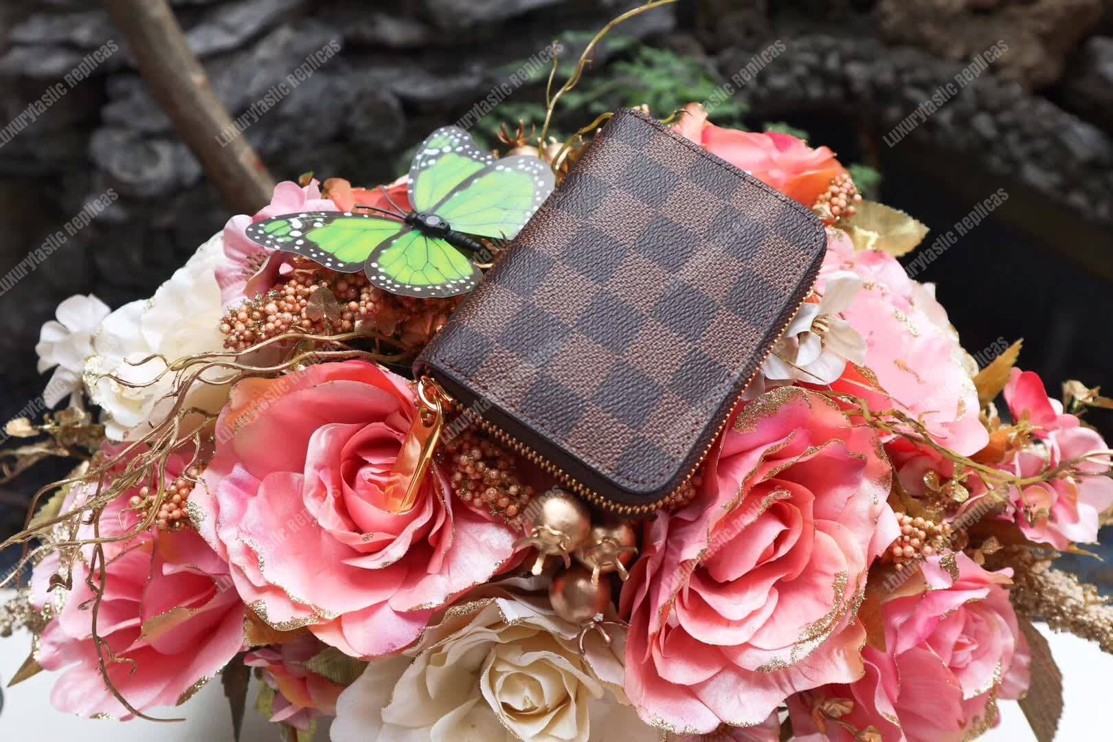 LV Zippy Coin Purse Damier Ebene