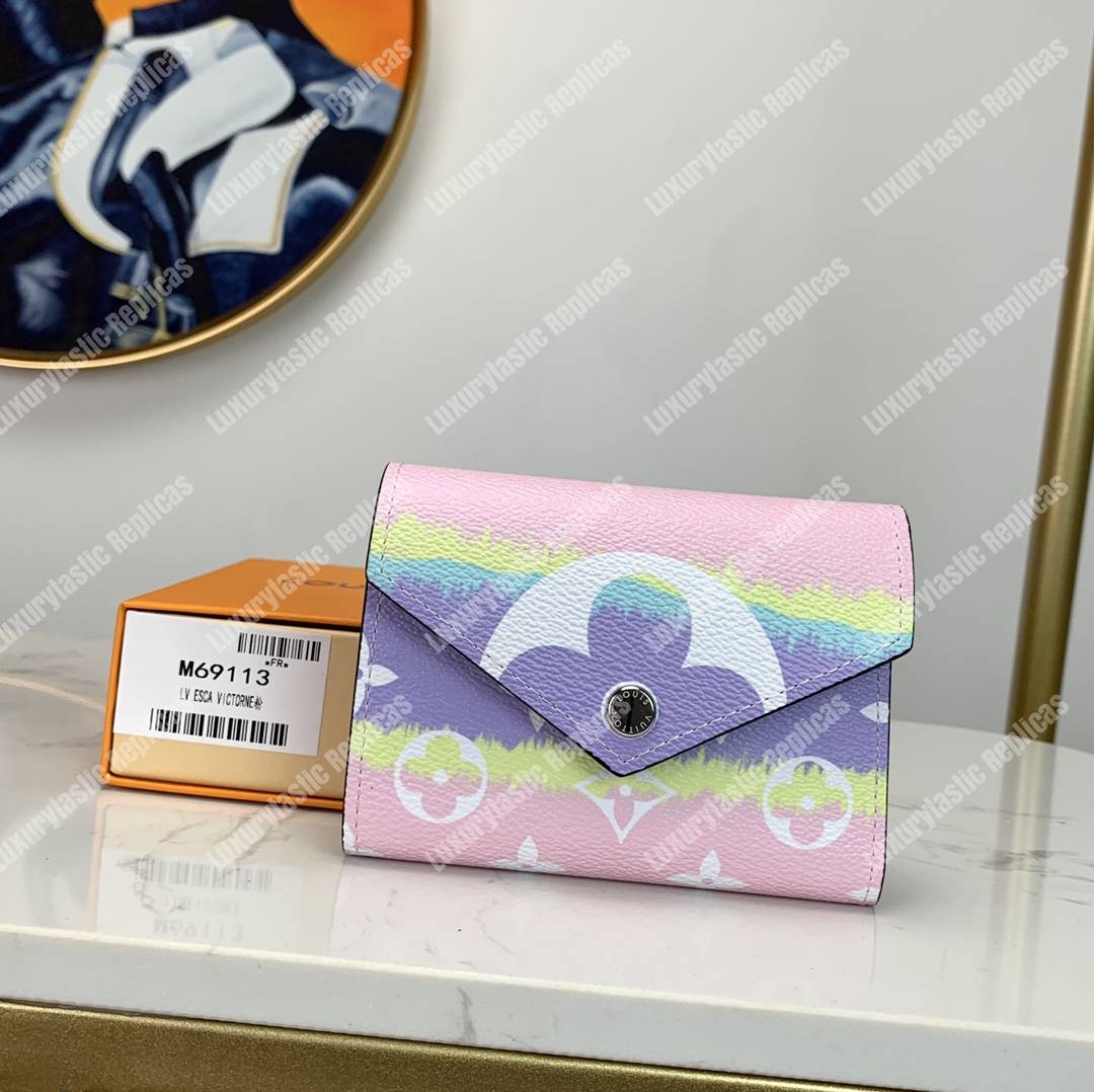 LV Escale Victorine Wallet Pastel