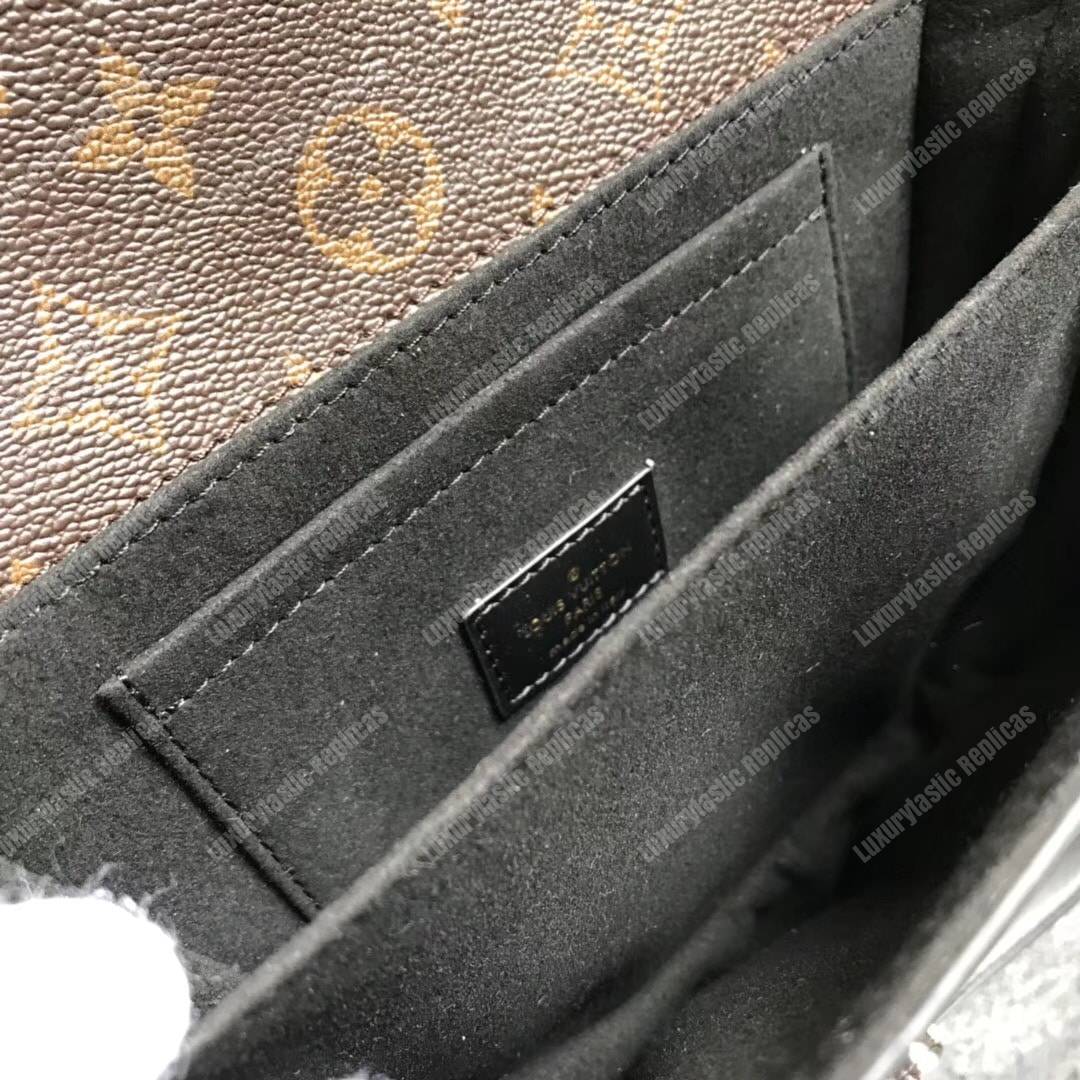 LV Chantilly Lock Monogram Noir