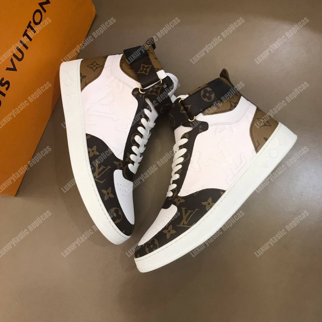LV Rivoli Sneaker Boot Monogram Canvas