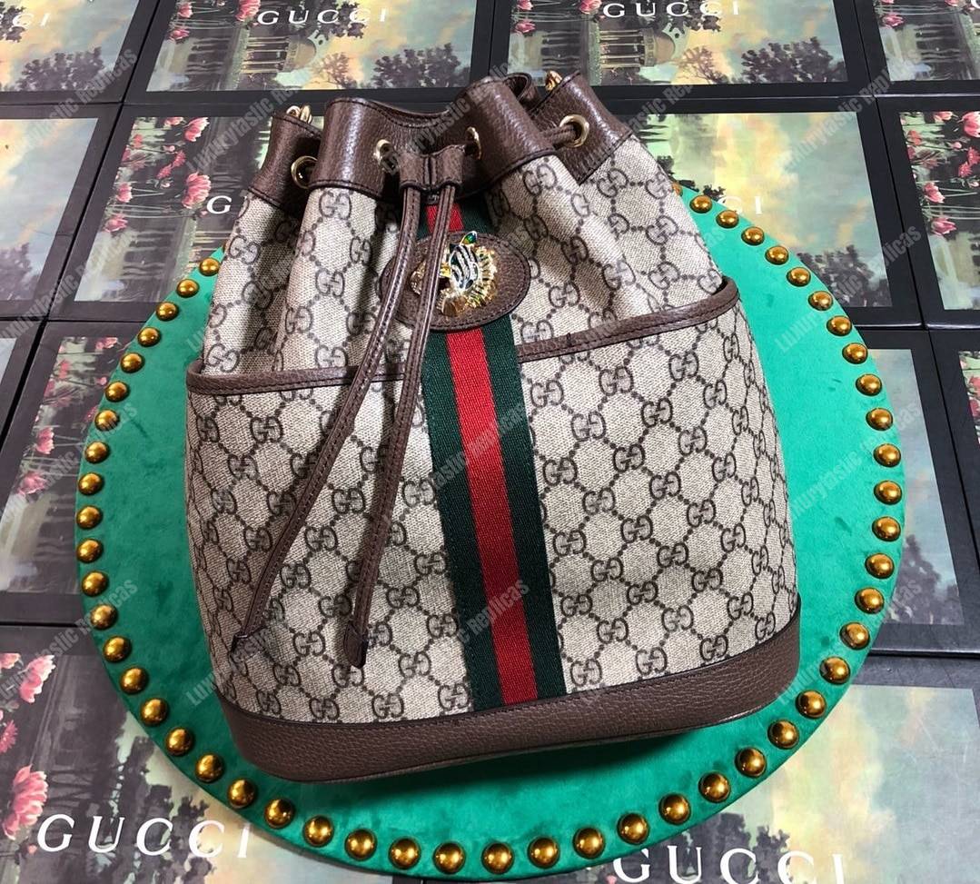 G*u*i gg sup*e rajah medium bucket bag