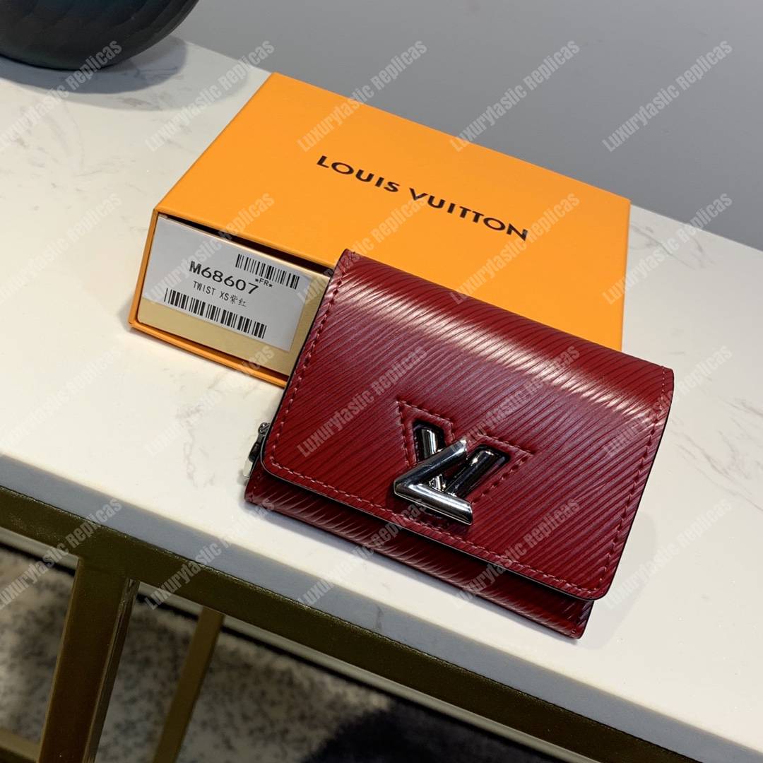 LV Twist XS Wallet Cherry Berry