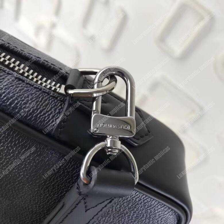 LV Kasai Clutch Damier Graphite Canvas