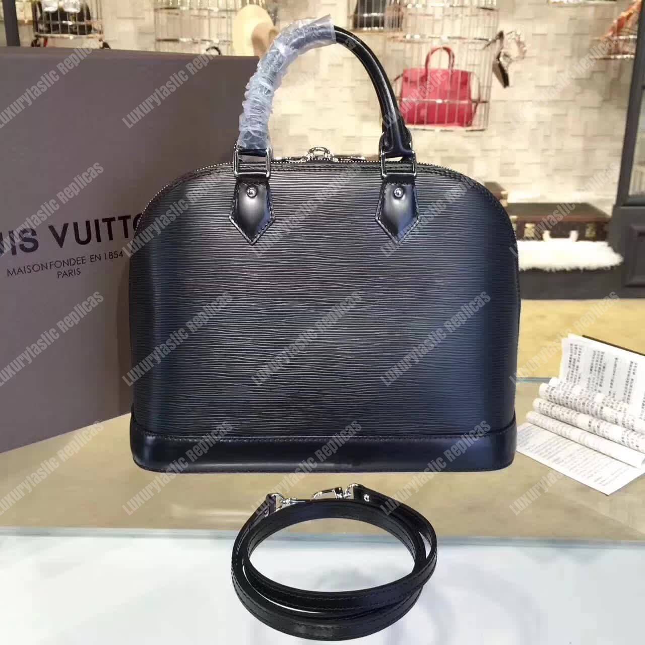 LV Alma PM Bag Epi Leather
