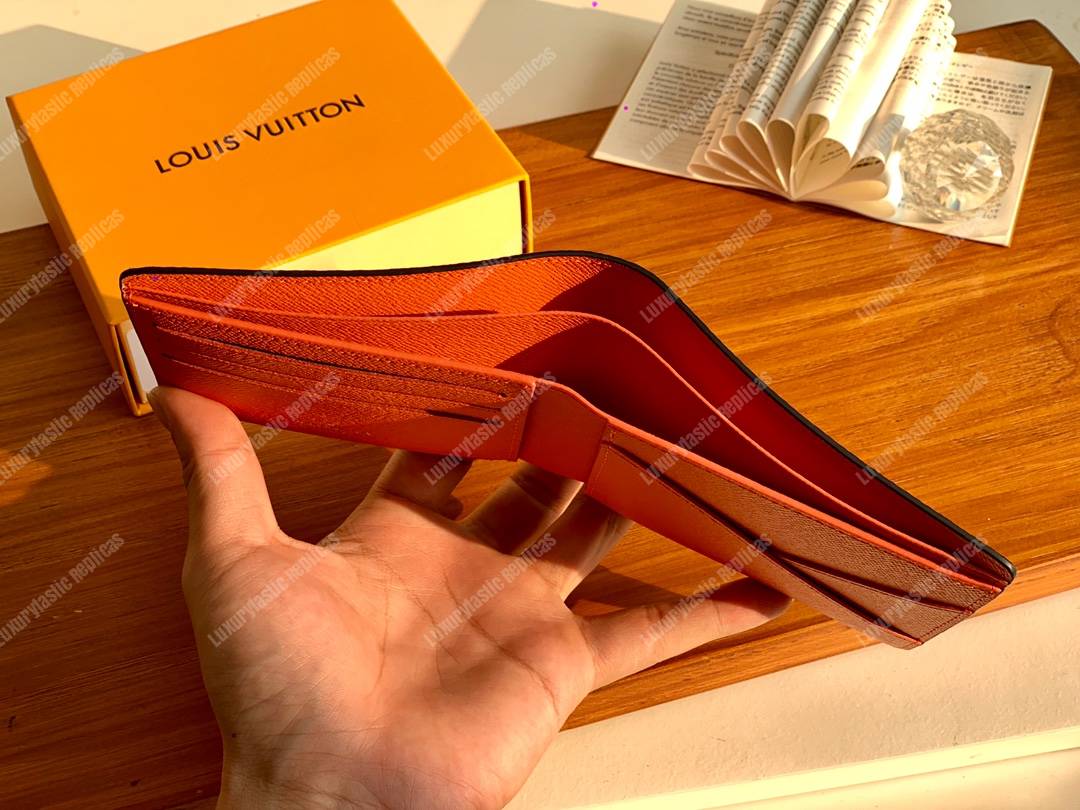 LV Multiple Wallet Orange