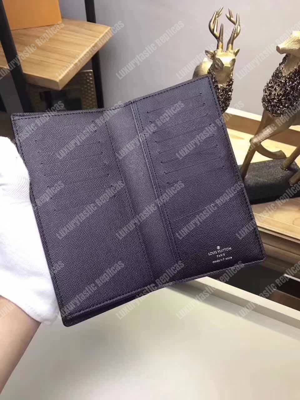 LV Damier Graphite Canvas Brazza Wallet 2017