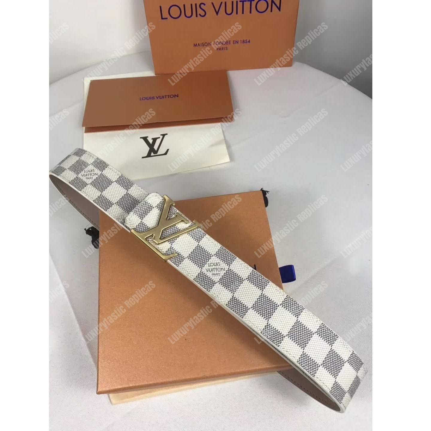 LV Initiales 40MM Damier Azur