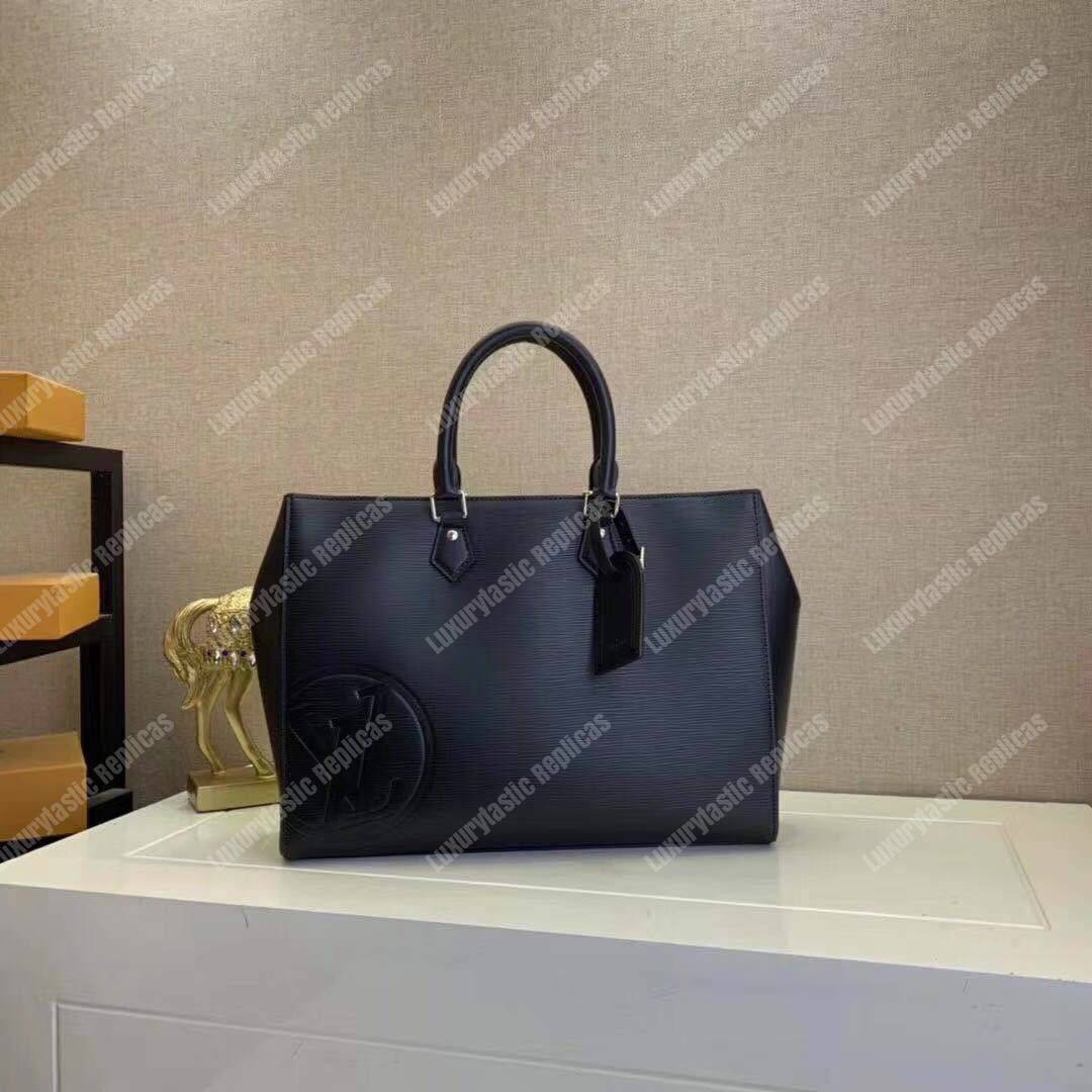LV Grand Sac Epi Leather Black