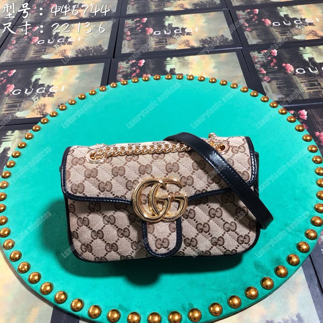 G*u*i gg marmont mini bag original gg canvas