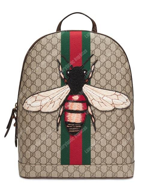 G*u*i animalier gg sup*e web backpack bee