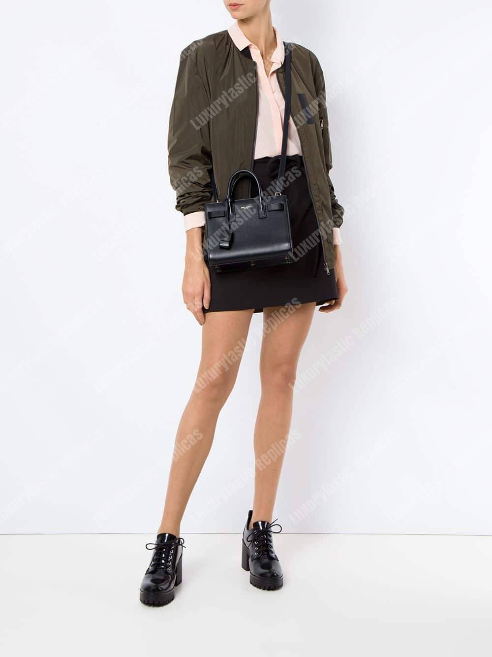 Saint Laurent Classic Nano Sac De Jour Bag