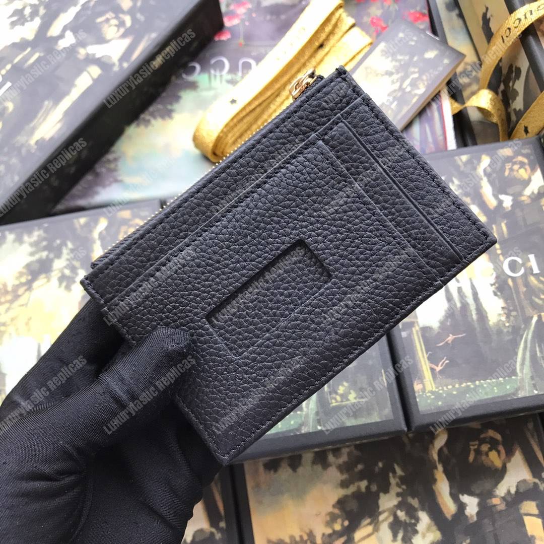 G*u*i gg marmont card case black
