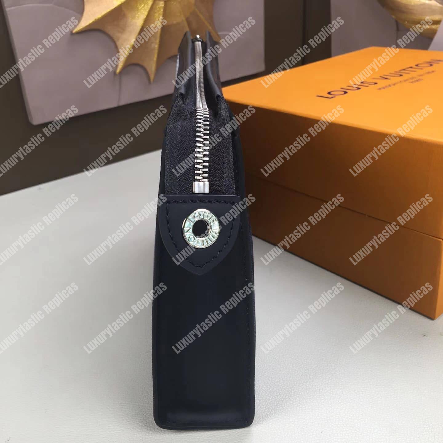 LV Pochette Voyage MM Damier Cobalt Canvas