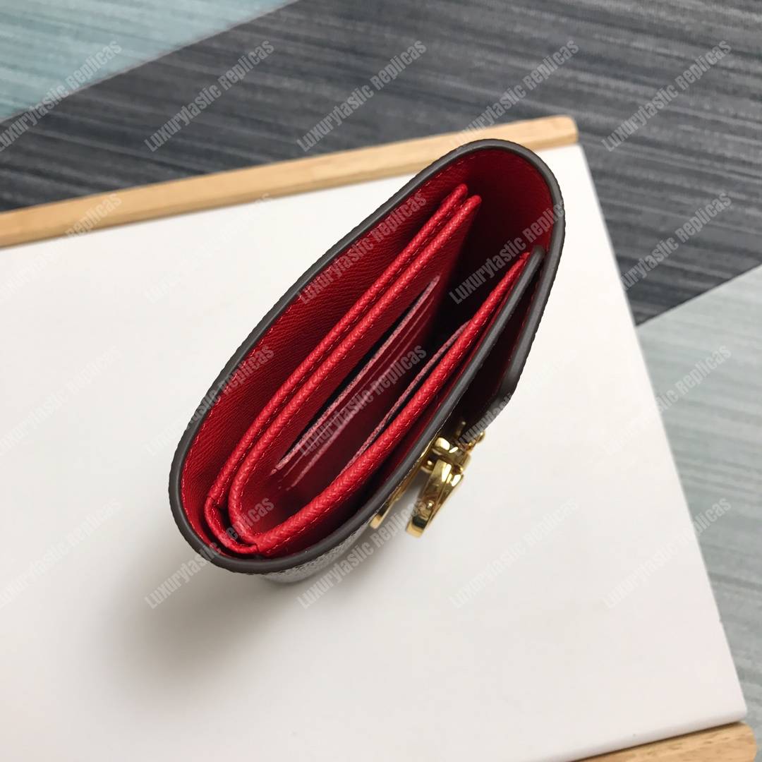 LV Portefeuille Koala Tri-Fold Wallet Damier Ebene