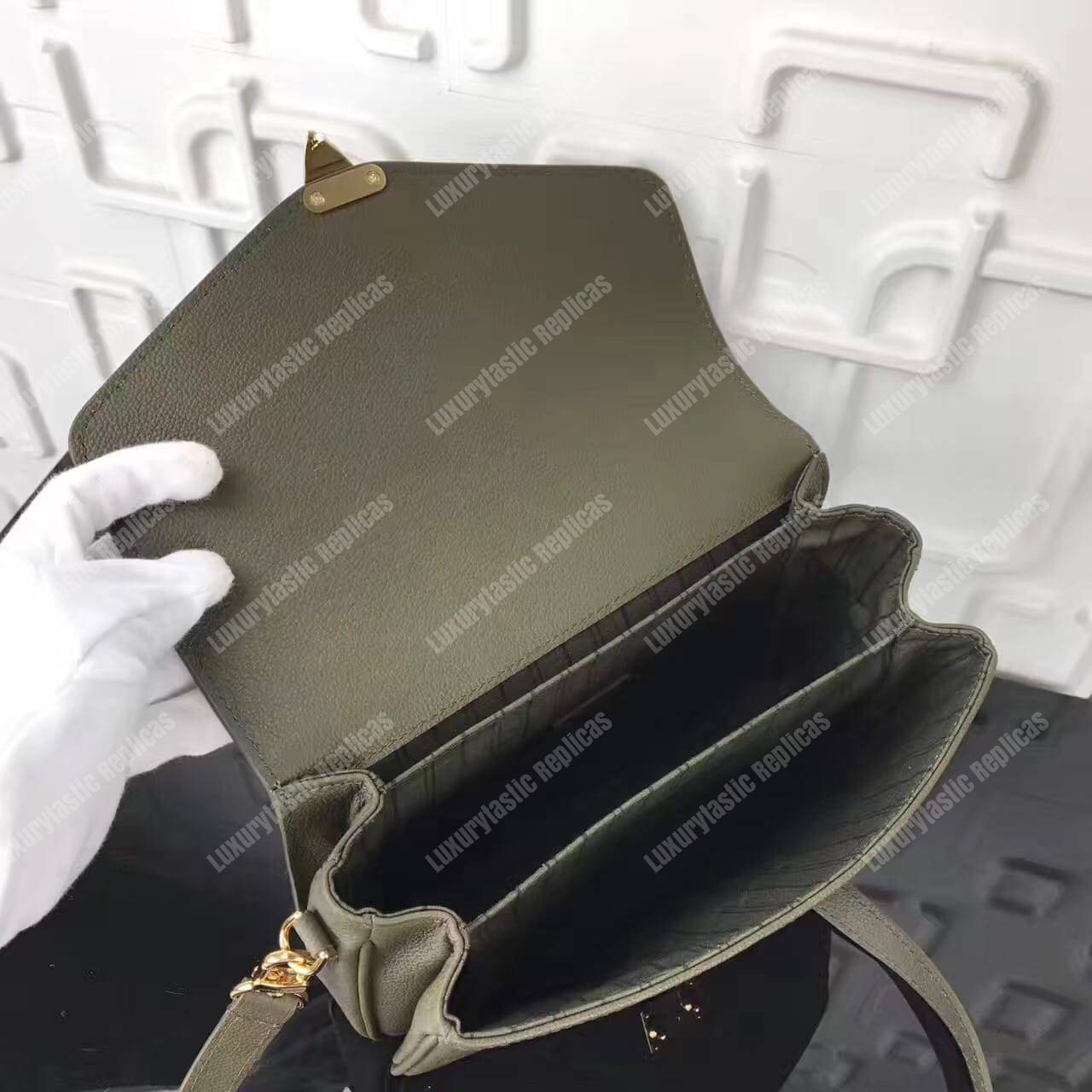 LV Pochette Metis Luxury Monogram Empreinte Green