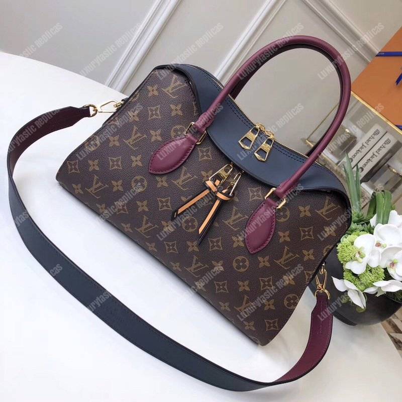 LV Tuileries Bag Monogram Marine Bordeaux