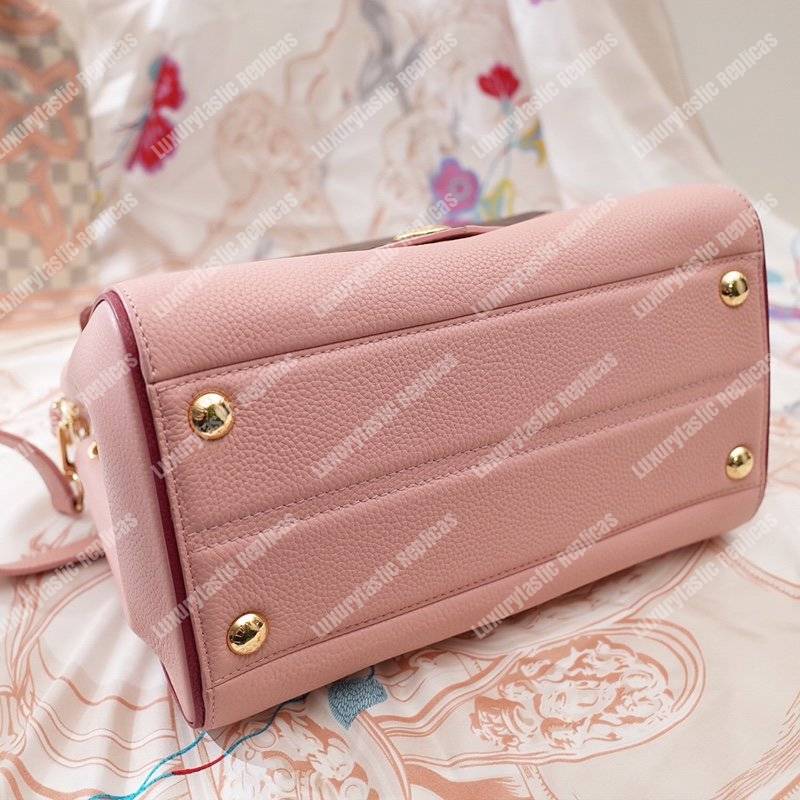 LV Double V Handbag Rose Poudre