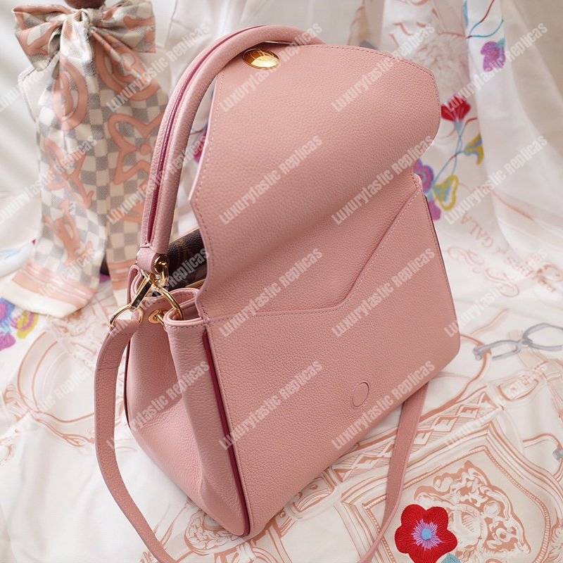 LV Double V Handbag Rose Poudre