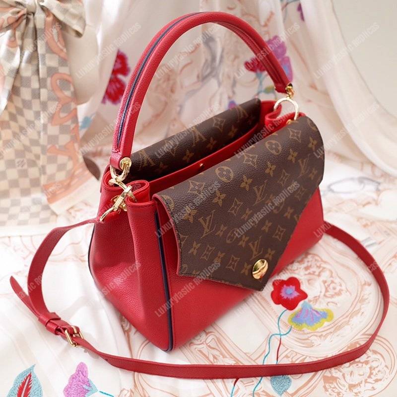 LV Double V Handbag Rubis