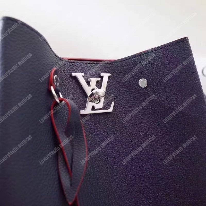 LV Lockme Bucket Marine Rouge