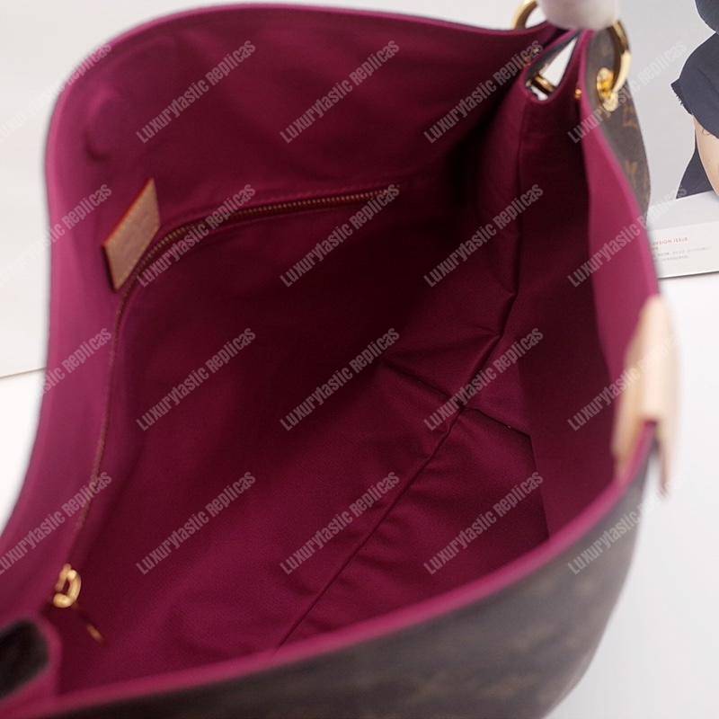 LV Graceful MM Monogram Pivoine