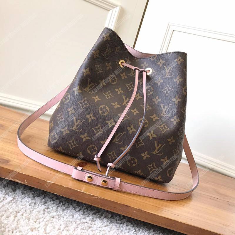 LV NéoNoé Bag Monogram Rose Poudre