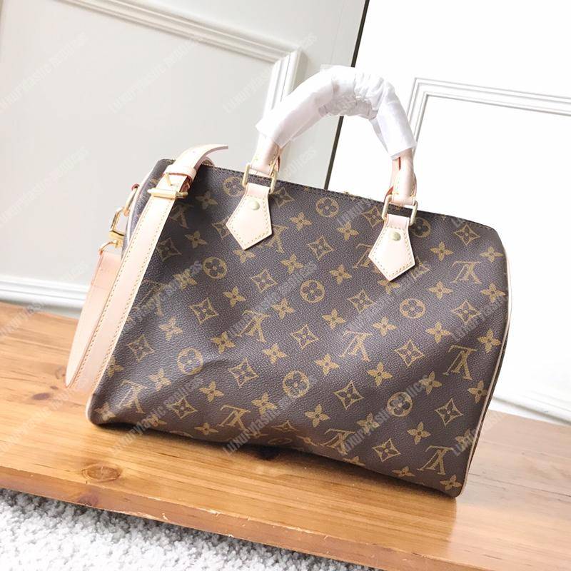 LV Speedy Bandouliere 30 Monogram
