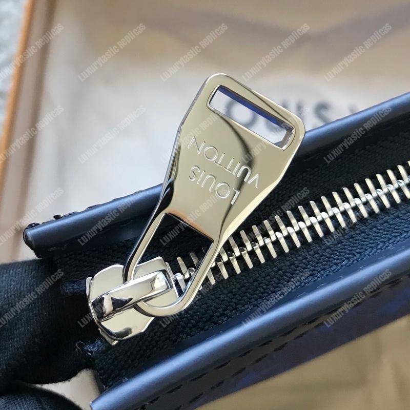 LV Pochette Voyage MM Monogram Blue