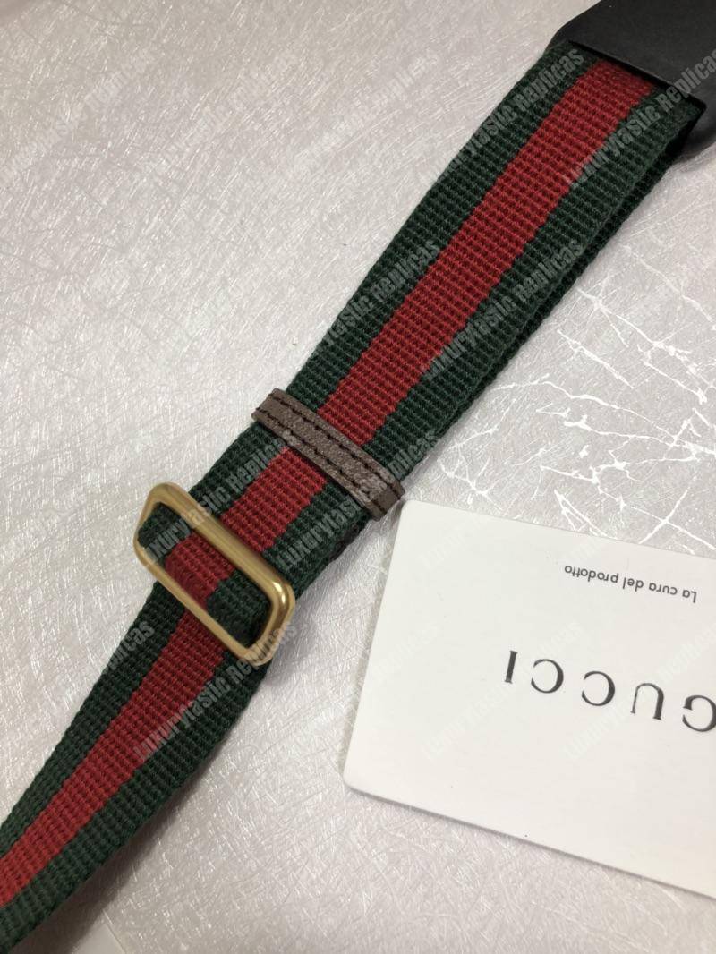 G*u*i gg sup*e belt bag brown trims