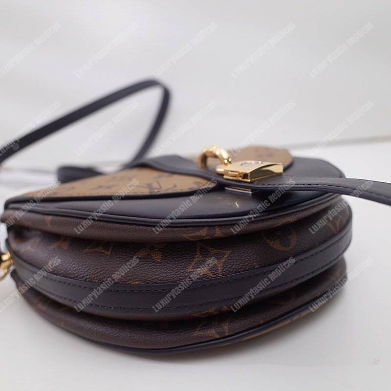 LV Chantilly Lock Monogram Reverse Noir