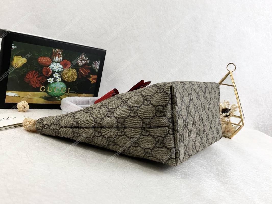G*u*i children’s gg sup*e red bow tote