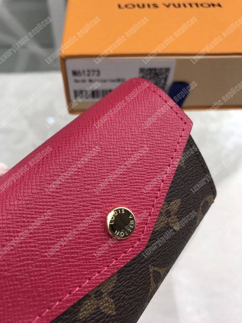LV Sarah Multicartes Fuchsia