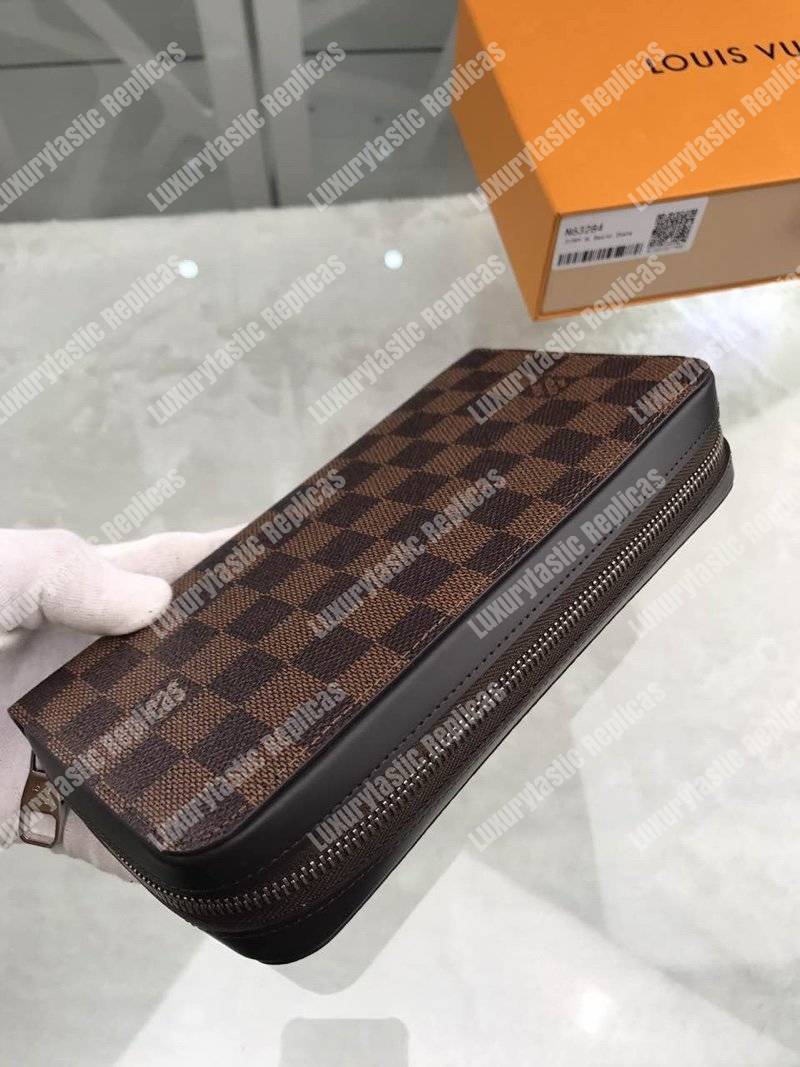 LV Zippy Wallet XL Wallet Damier Ebene