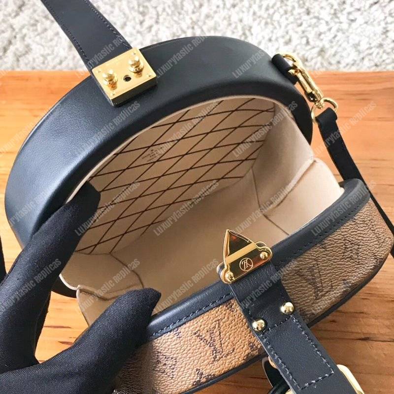 LV Petite Boite Chapeau Monogram Reverse Canvas