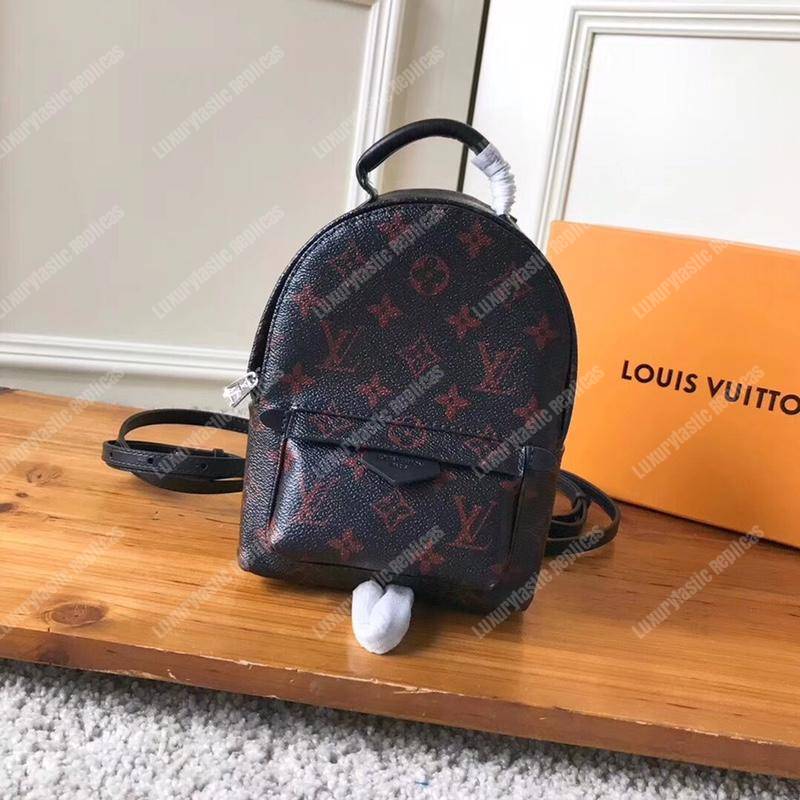 LV Palm Springs Backpack Mini Infrarouge Monogram
