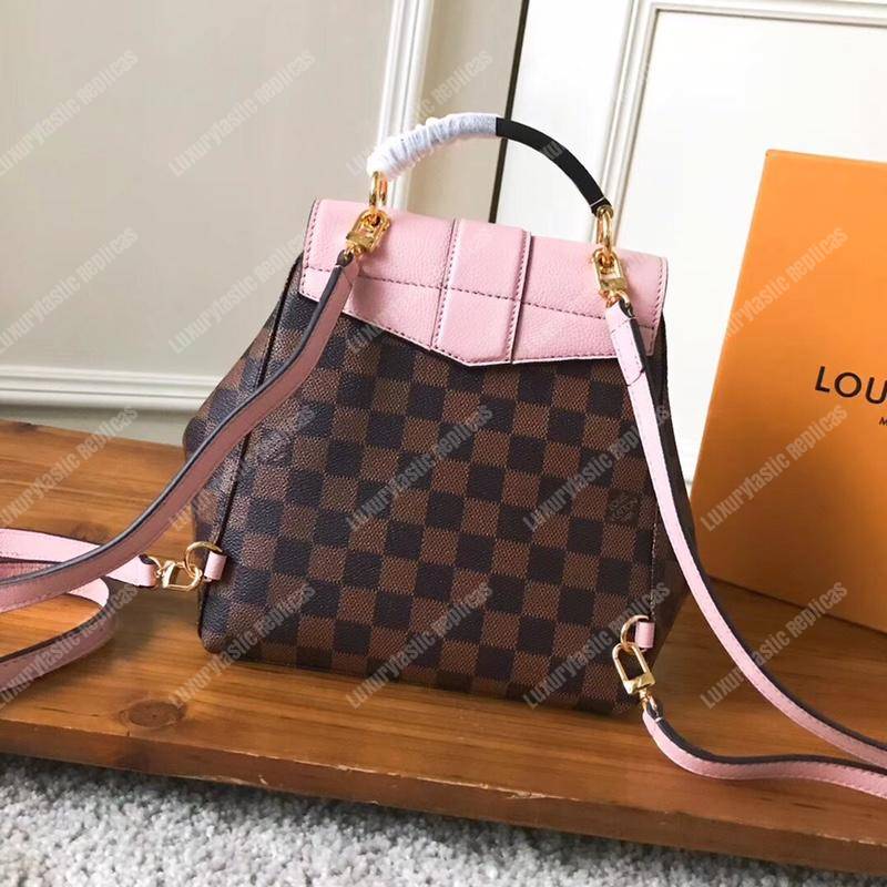 LV Clapton Backpack Damier Ebene Magnolia