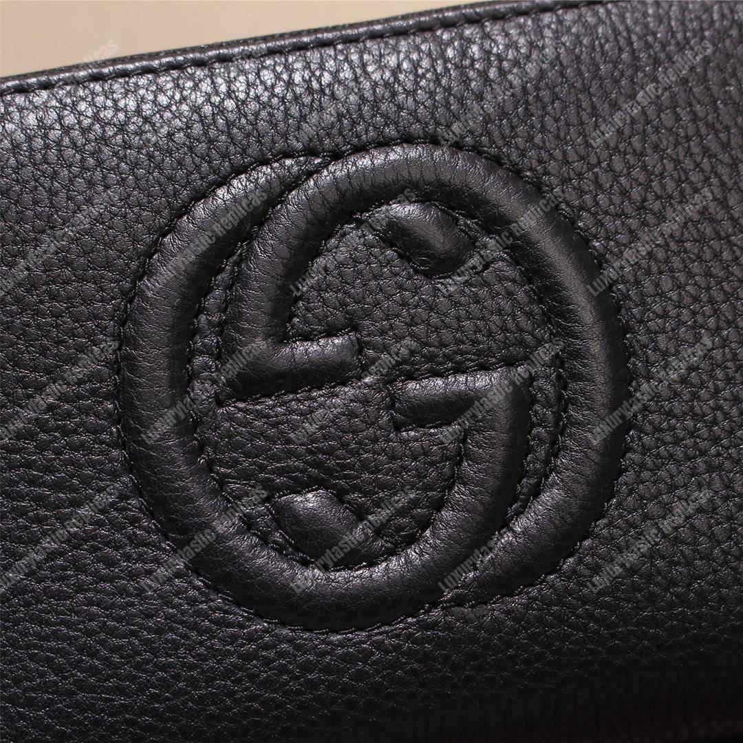 G*u*i soho zip around wallet black
