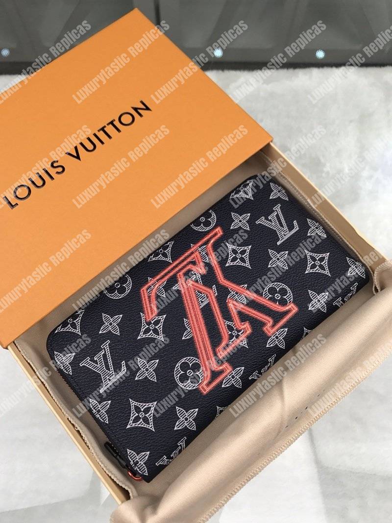 LV Zippy Organizer Monogram Upside Down Canvas