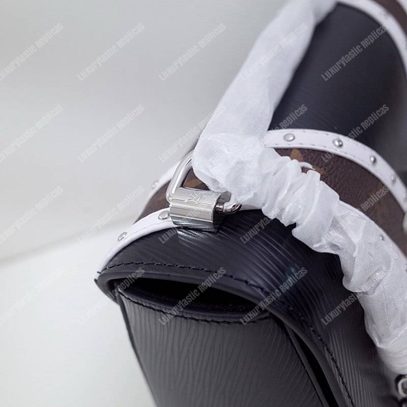 LV Twist MM Epi Leather V Signature Noir