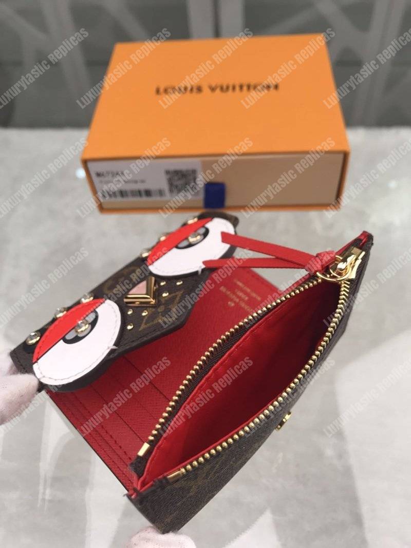 LV Victorine Wallet Monogram Canvas Lovely Birds