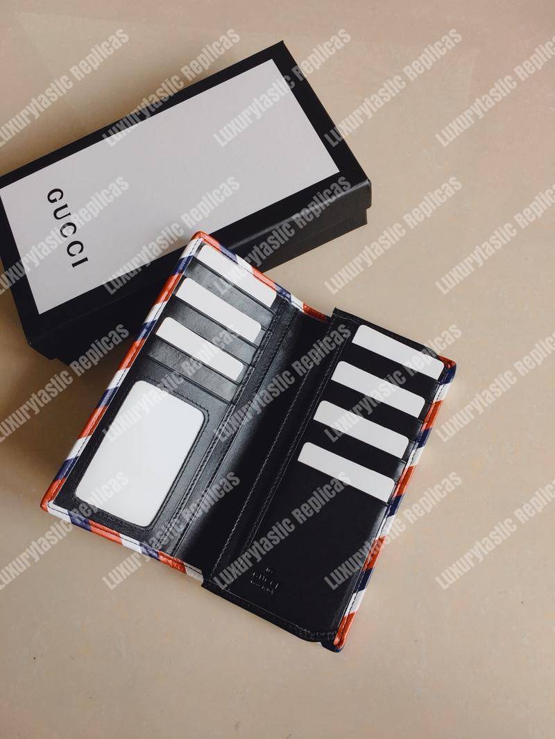 G*u*i night courrier gg sup*e long wallet black