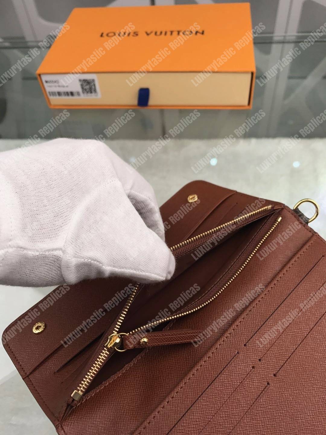 LV Insolite Wallet Monogram Canvas Brown