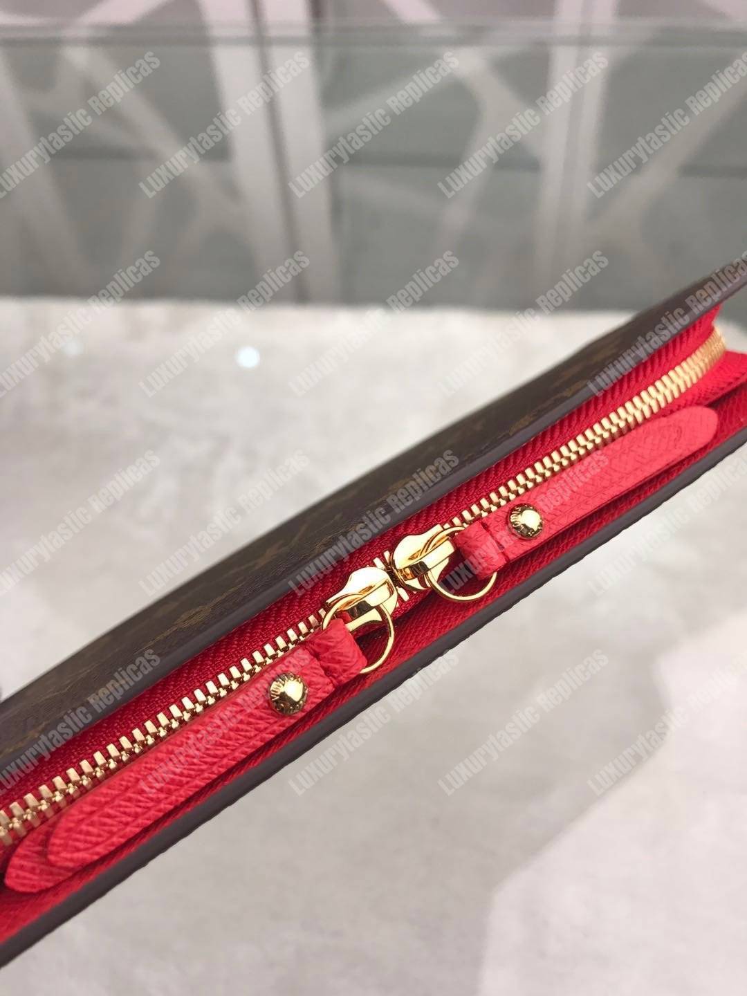LV Insolite Wallet Monogram Canvas Coquelicot
