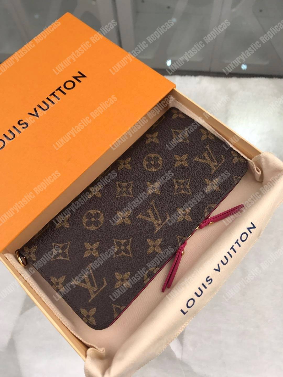 LV Insolite Wallet Monogram Canvas Pink