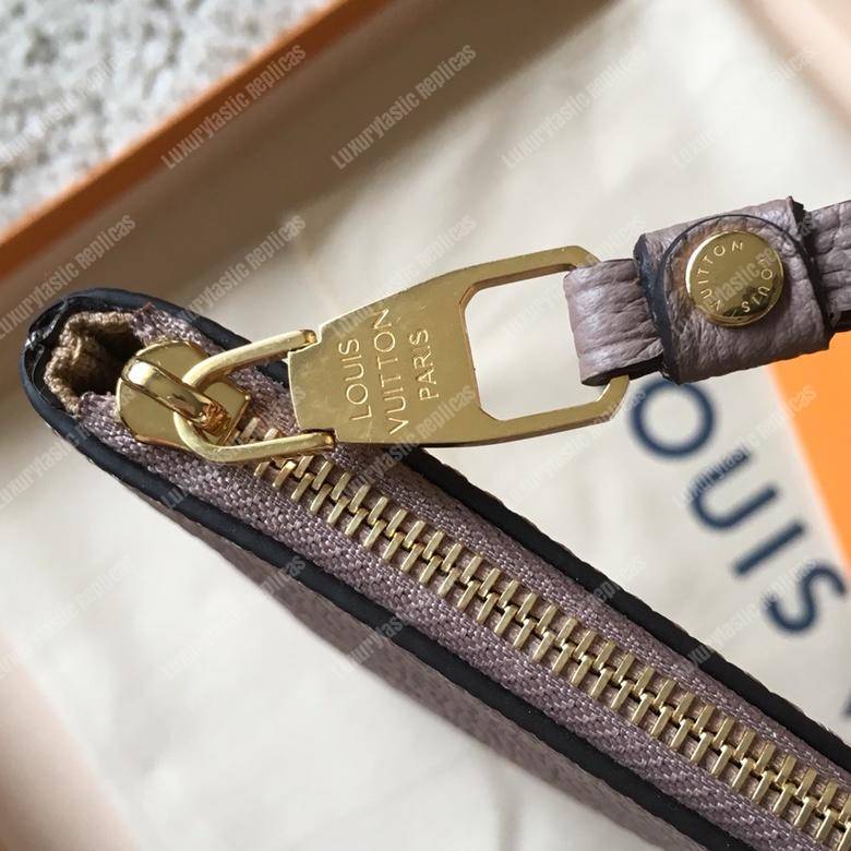 LV Daily Pouch Monogram Empreinte Gris