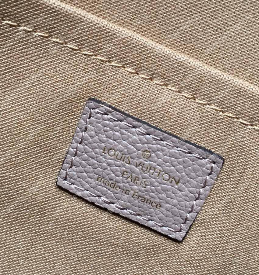 LV Daily Pouch Monogram Empreinte Gris