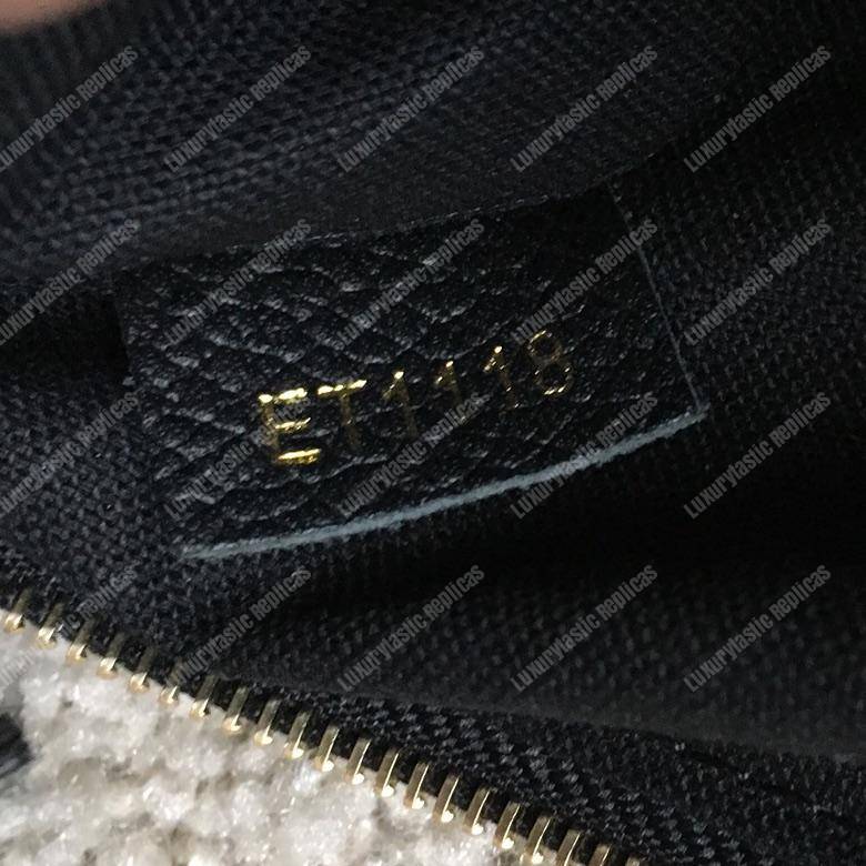 LV Daily Pouch Monogram Empreinte Black