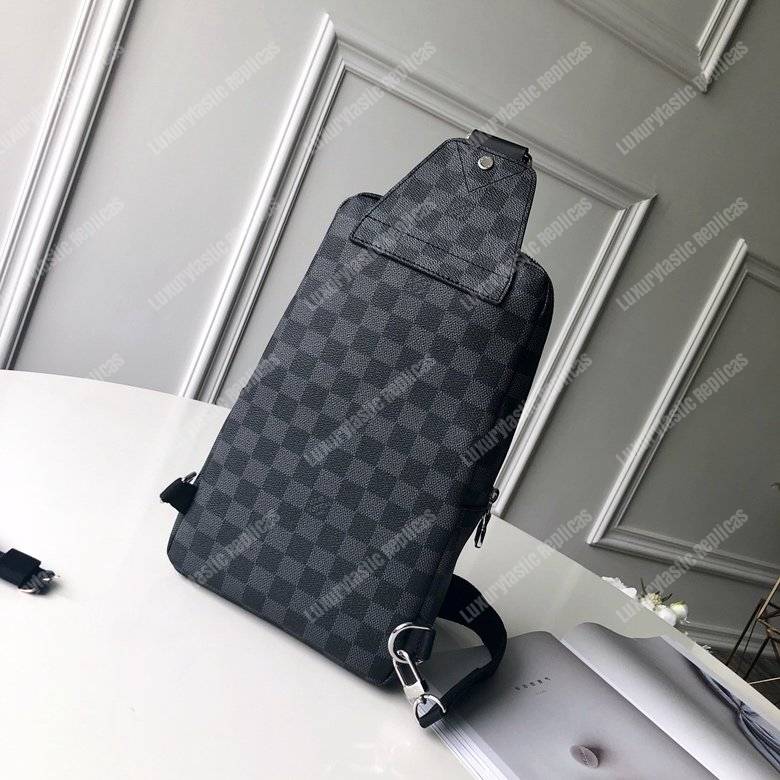 LV Avenue Sling Bag Damier Graphite Canvas