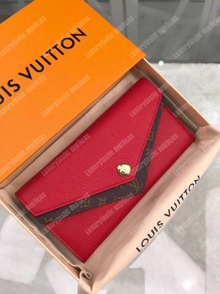 LV Double V Wallet Rubis